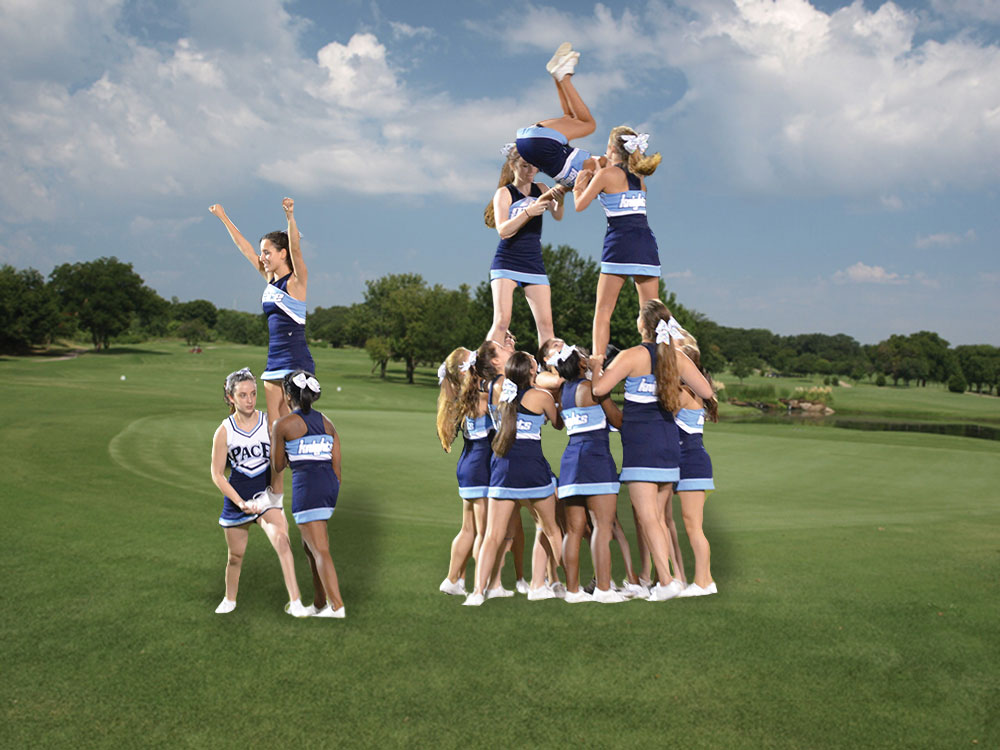 Cheerleaders Add Pep to Pace Golf The Knightly News