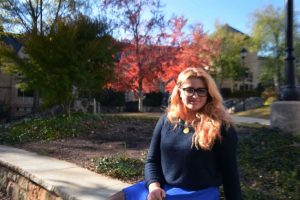 Sophomore Annabelle Critz describes this as her "warm outfit". Photo: Alexis Wilkins