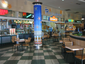 The Pace cafeteria will soon become a five-star food court!