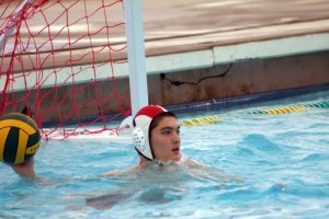 Senior Philip Werner defends the goal for the Knights. Werner was on the GHSWPA preseason watch list. Photo: Phillip Werner