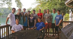 The Knightly News Staff goes on a retreat before the start of the year in order to plan for the year ahead. Photo: Lee Wilson
