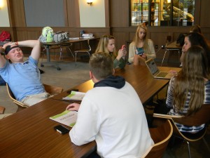 Juniors dominate the Seaman Family Student Commons, according to a recent poll. Photo: Zack Kaminsky