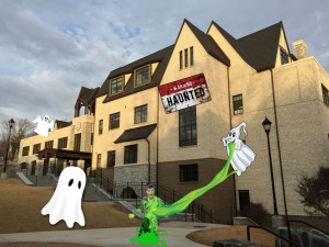 The Pace Academy upper school has become haunted with ghosts and ghouls.