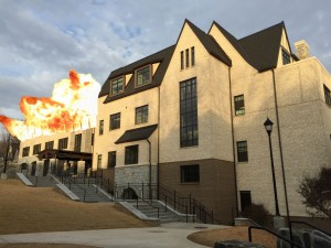 The Arthur M. Blank Family Upper School is prone to sporadic fires. Photo: Anthony Trinh