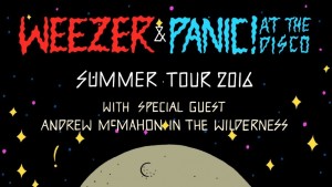 Take a break from the swimming pools, and sleepaway camps with this summer's sizzling lineups. Photo: Panic! at the Disco