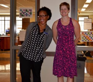 Dr. Haizlip (L) and Ms. Carpenter