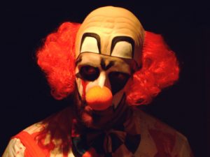 The killer clown craze has caused waves of fright throughout the world. Photo: wikipedia