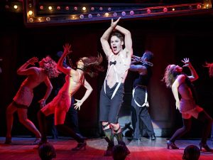 Randy Harrison as Emcee lights up the stage. Photo: Broadway in Atlanta