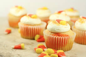 Dessert of the Month: Candy Corn Cupcakes